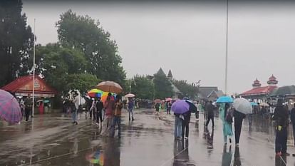 Himachal Weather: Heavy rain in Shimla, clouds will keep raining in many parts of the state for a week