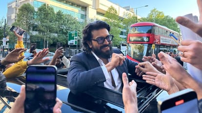 Ram Charan Reached London Receives Warm Welcome By Fans Ahead Of His Wax Statue Inauguration