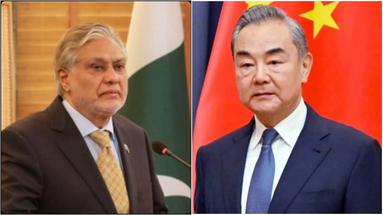China support of Pakistan, Wang Yi said to Dar - We are together in every situation