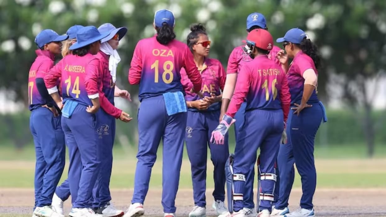 UAE taken bizarre step in the Women’s T20 World Cup Asia Qualifiers 2025 against Qatar retire out entire team