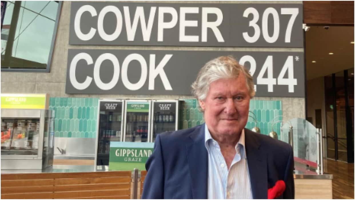 Bob Cowper, who scored a triple century in Tests, died at the age of 84