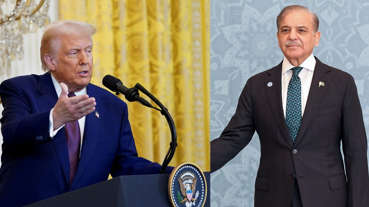 Pakistan PM Shehbaz Sharif thanks donald Trump for india pakistan Ceasefire