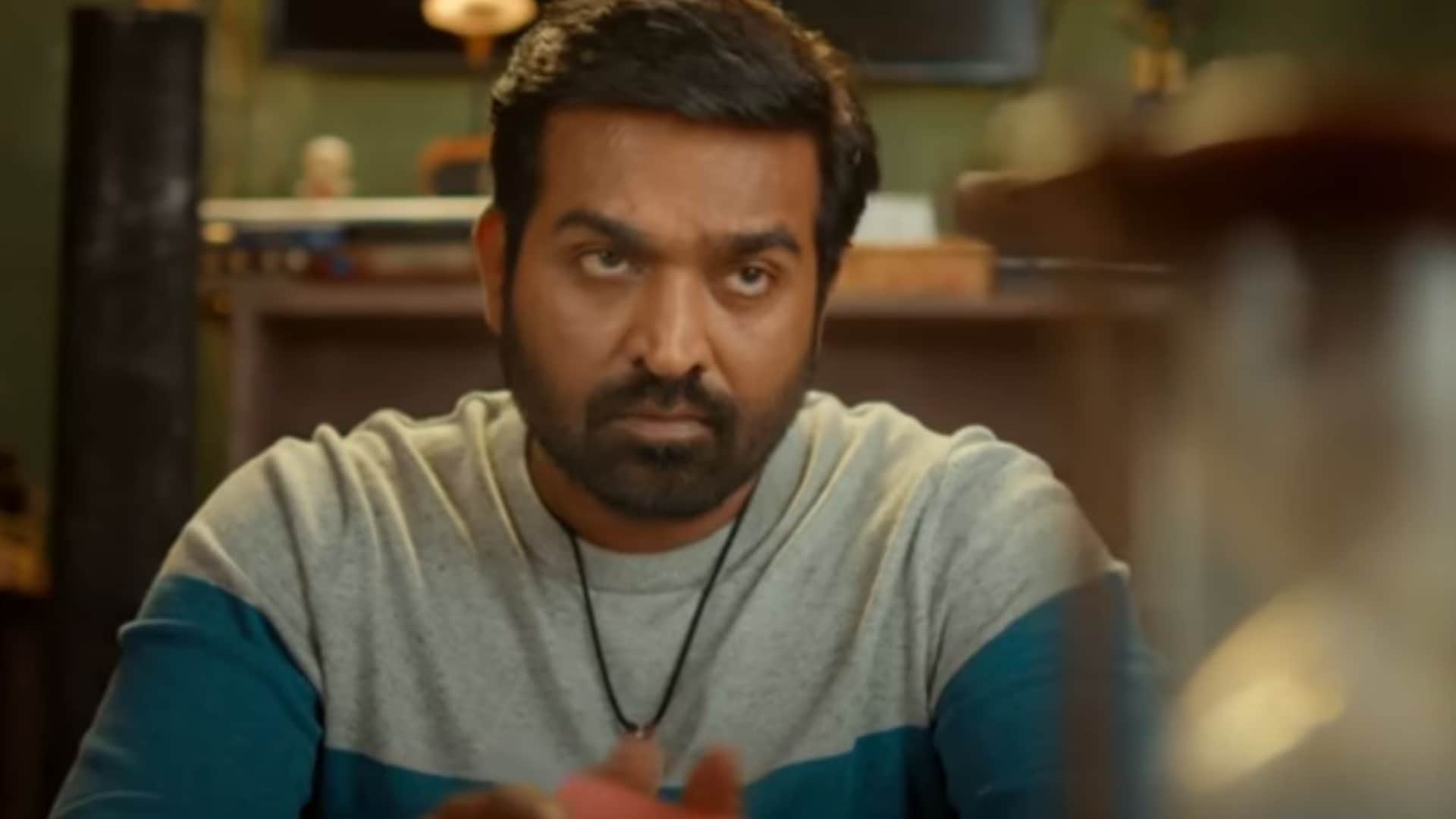 Vijay Sethupathi film Ace Trailer Release date Rukmini Justin Prabhakaran Sam CS Arumugakumar Yogi Babu