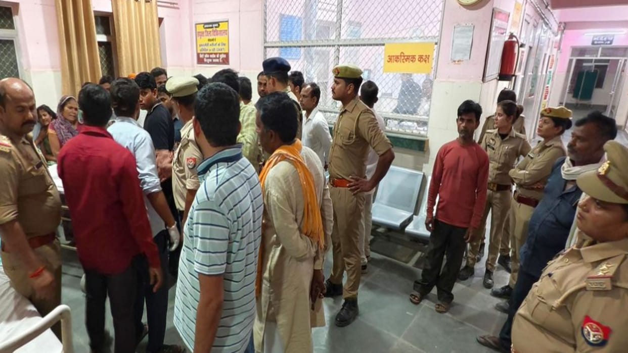 Son killed mother by hitting her head with a brick, accused absconded after the incident