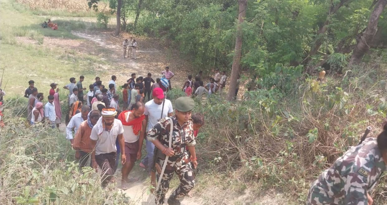 graph of murders is not stopping in Begusarai, a young man was shot dead