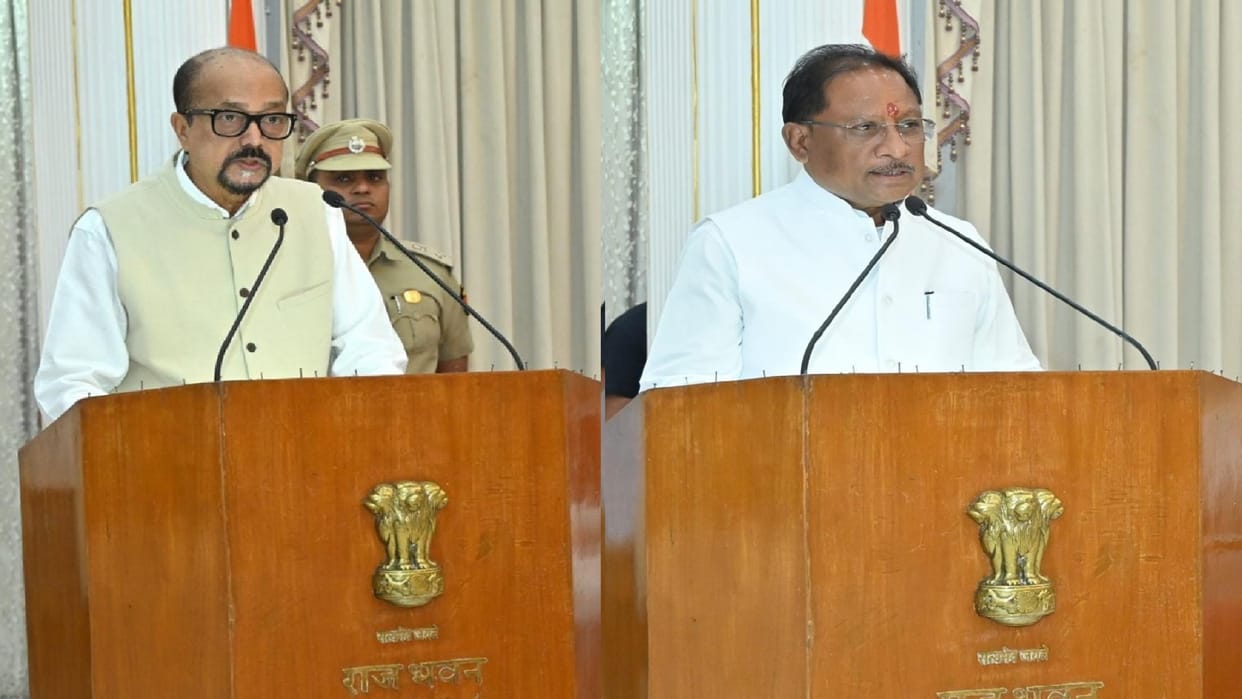 Sarvadharma Sabha was organized in Raj Bhavan, Governor Deka and Chief Minister attended in Raipur