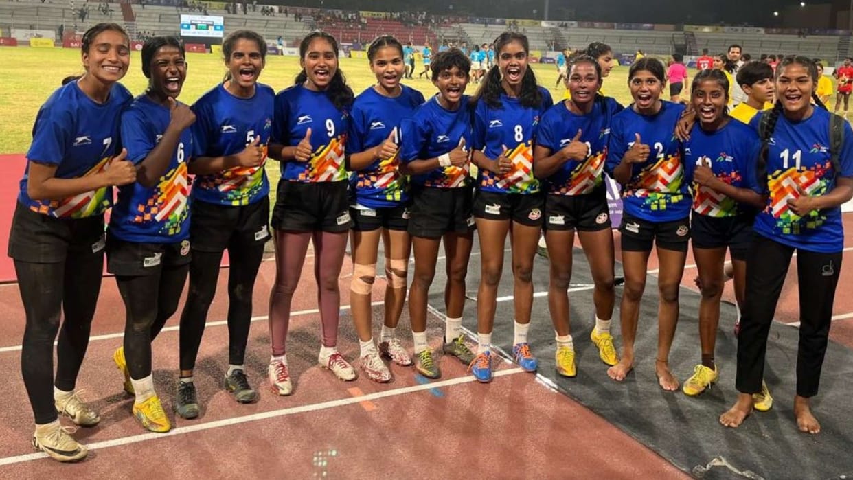 Khelo India Youth Games 2025 Bihar's women rugby team won the gold medal by defeating Odisha 22-0