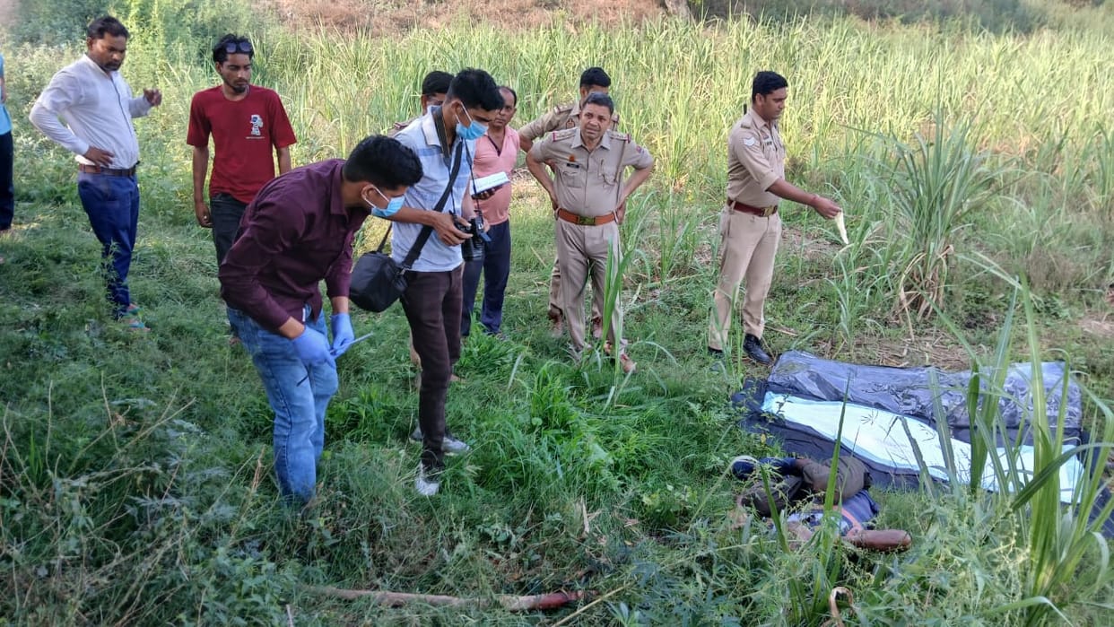 Meerut: A youth was murdered in Phalwada and his body was thrown in a sugarcane field, police is investigating