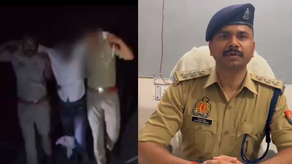 Police caught criminal during encounter in Sultanpur his partner absconded