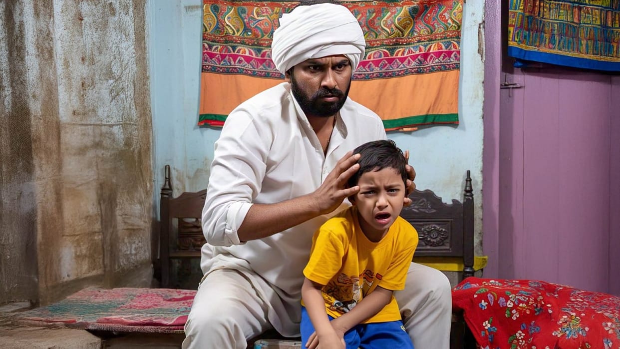 Son beaten up by father after refusing to give water child dies