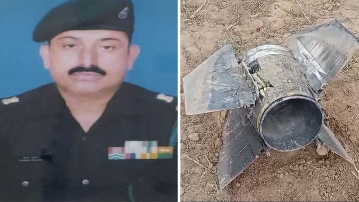Himachal Subedar Major Shahpur sacrificed his life in Poonch pieces of Pakistani missiles fell in Una Kangra