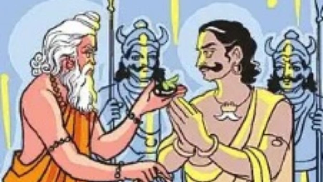 Shabar sins destroyed by touch of Shaligram and finally he attained supreme position