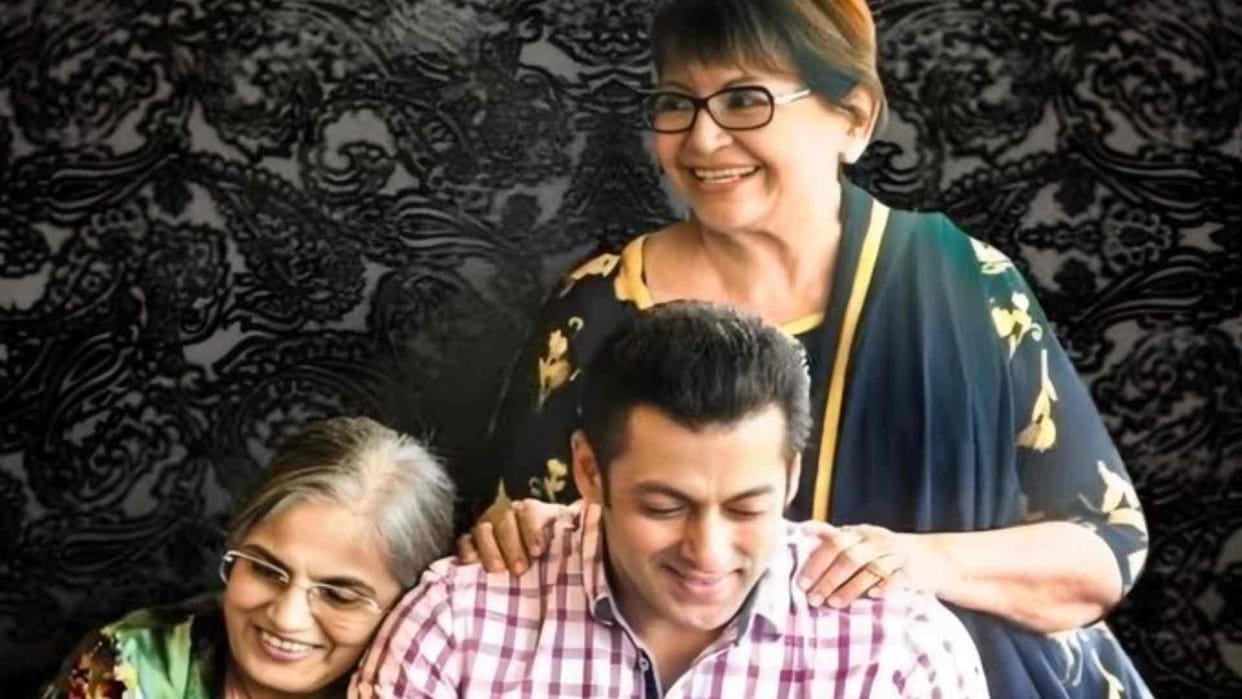 Salman Khan shares photo with mother salma aka Sushila Charak step mom Helen on Mothers Day says thanks to dad