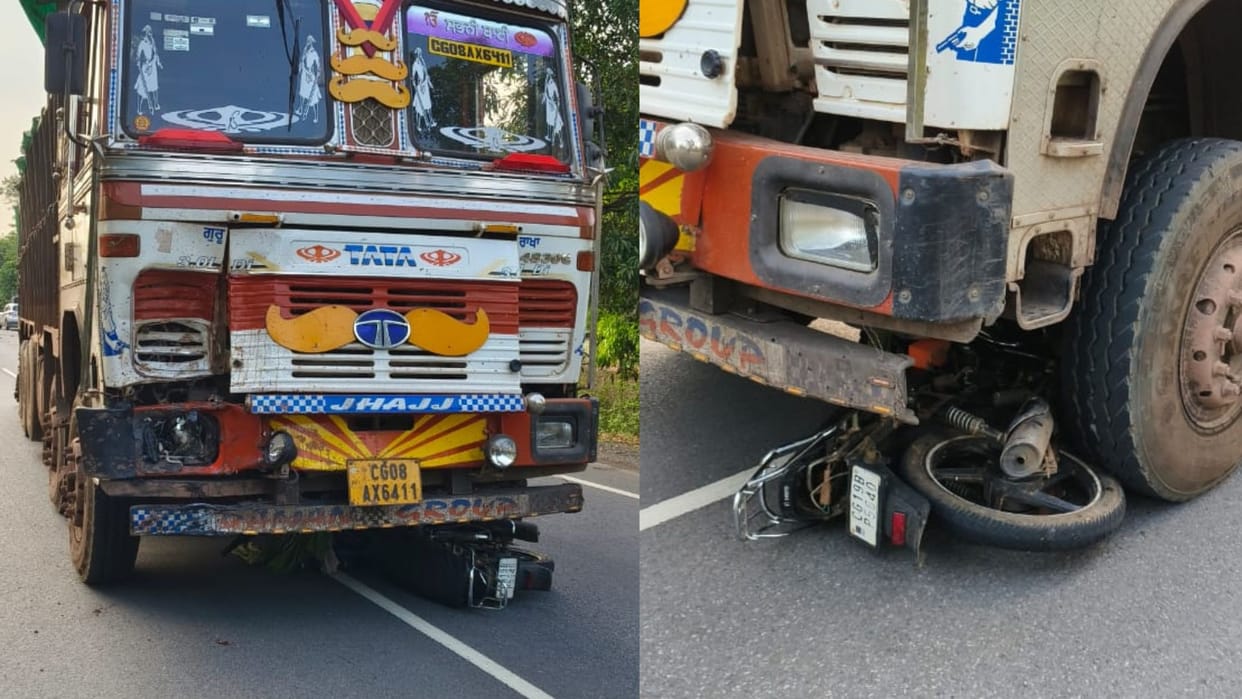 Three people died in a road accident in Kondagaon