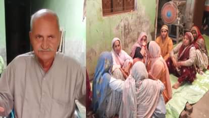 दादा का फाइल फोटो व विलाप करती महिलाएं