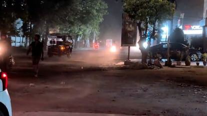 Weather changed in Delhi-NCR Dust storm occurred relief from heat