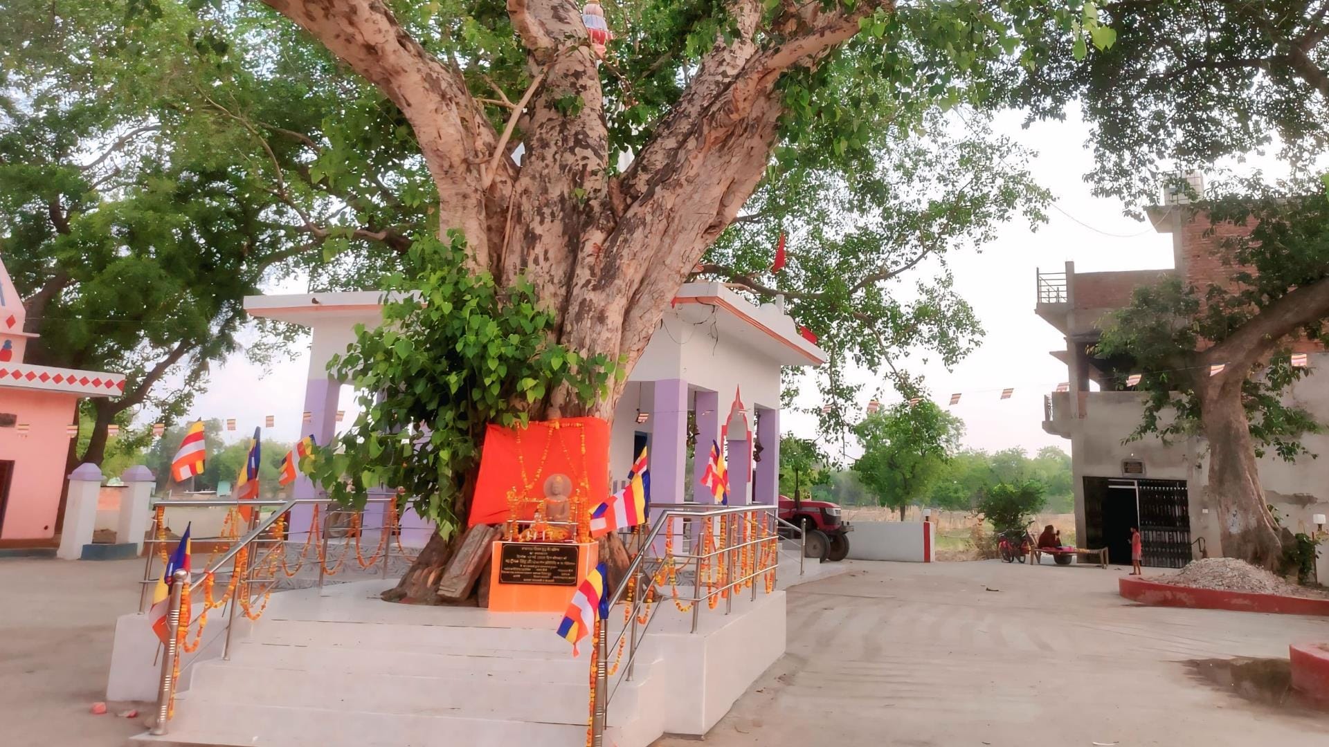 Amethi: Mahatma Buddha's statue installed in Jharkhandeshwar Mahadev Temple