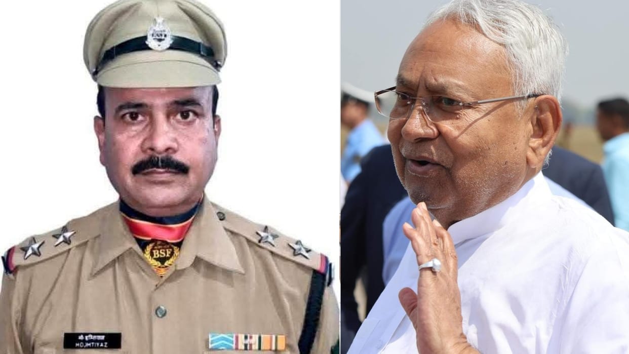 Bihar News : CM Nitish Kumar will meet the family members of martyr Mo Imtiaz saran bihar