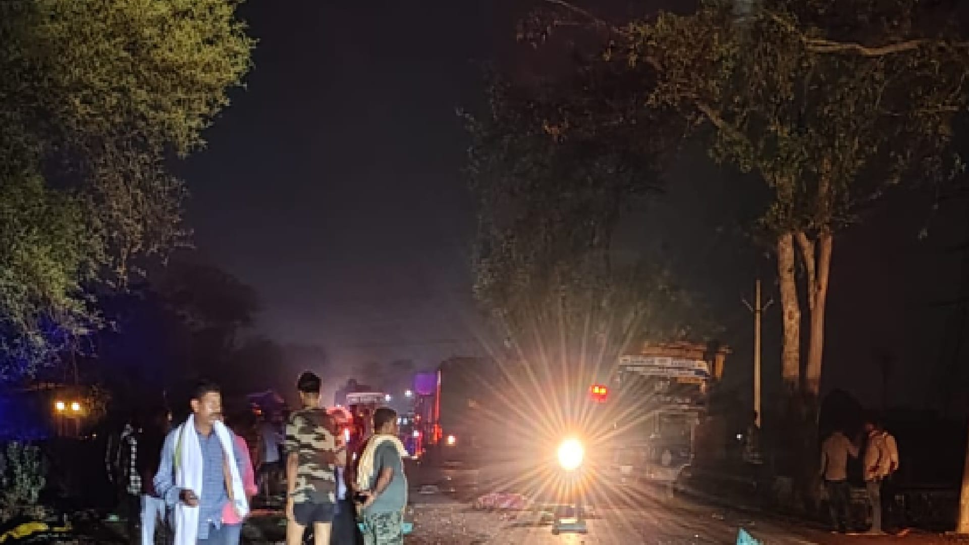 Raipur khrora accident news: 13 people died and many Injured CG accident news
