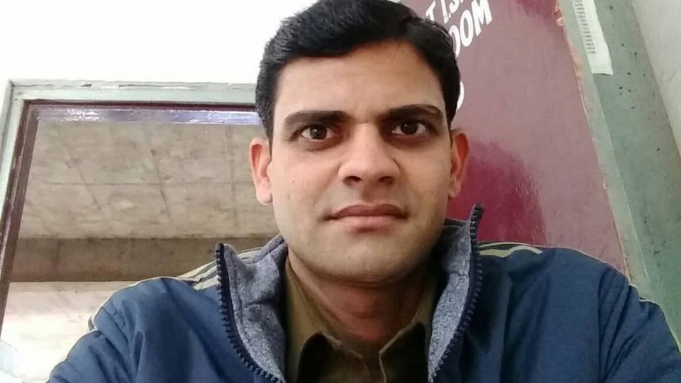 Accident in Chandigarh constable crossing road on bicycle hit by BMW