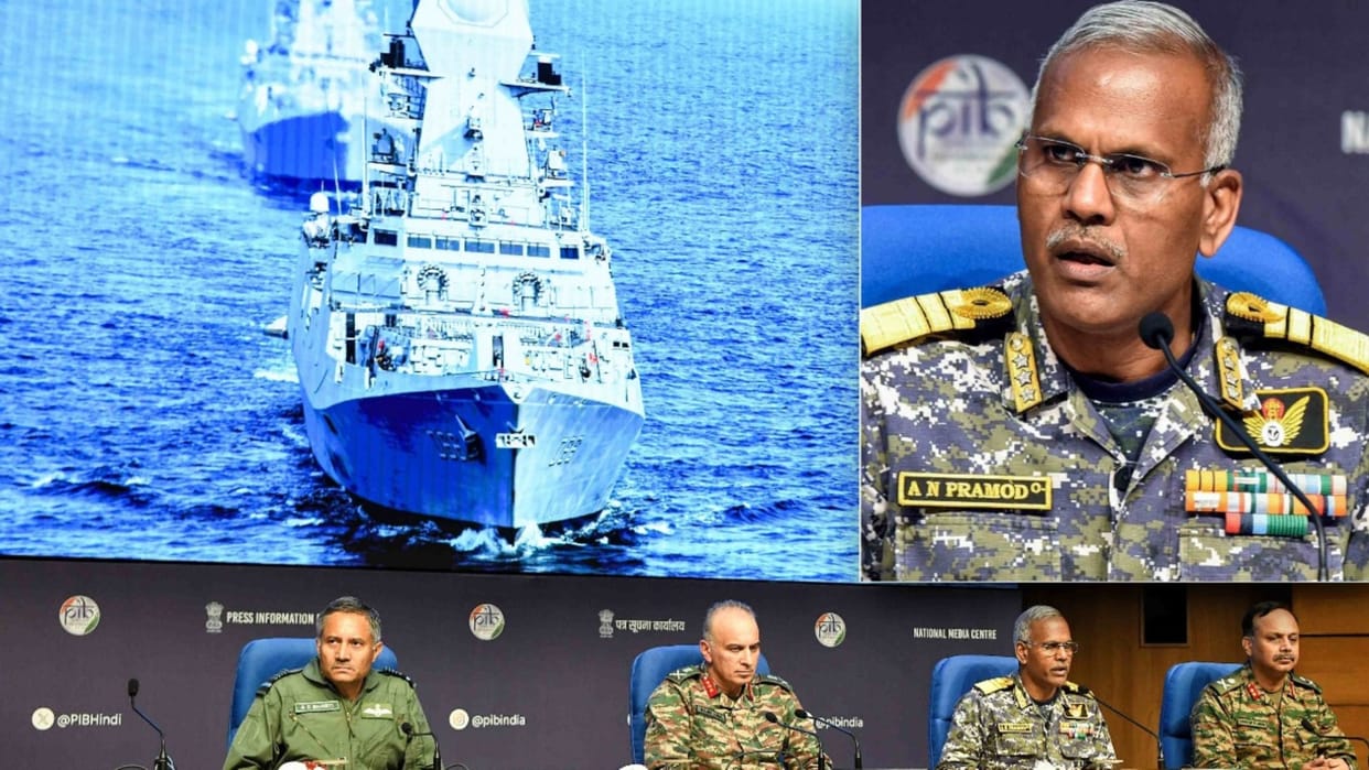 Navy deployed carrier battle group, submarines with full combat readiness following Pahalgam attack