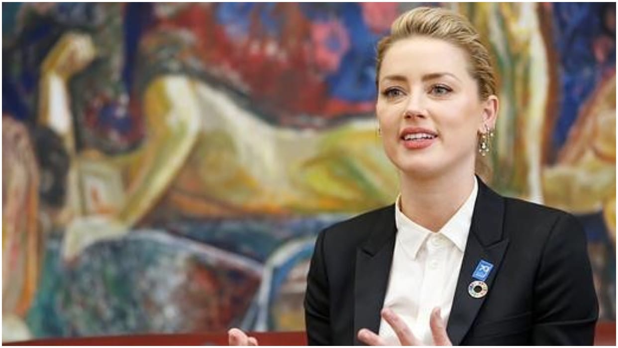Amber Heard announces birth of twins on mothers day made headlines for her divorce from Johnny Depp