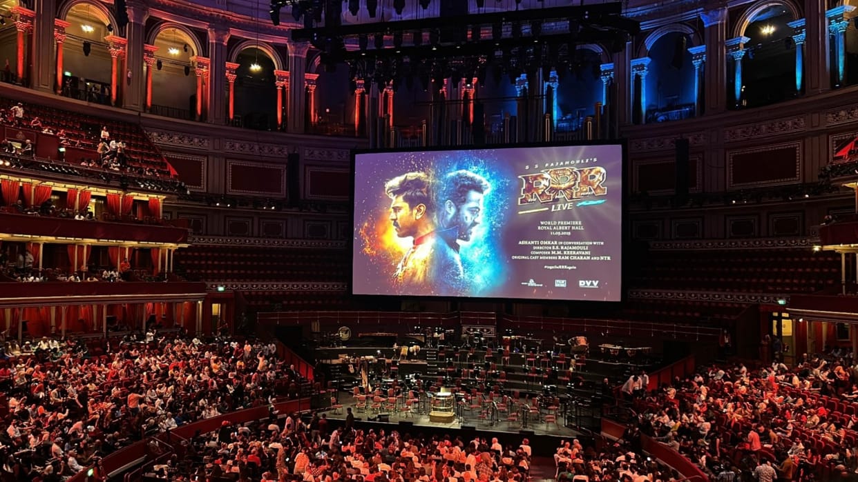 S. S. Rajamouli Film RRR screening at Royal Albert Hall in London, pictures go viral; Users react