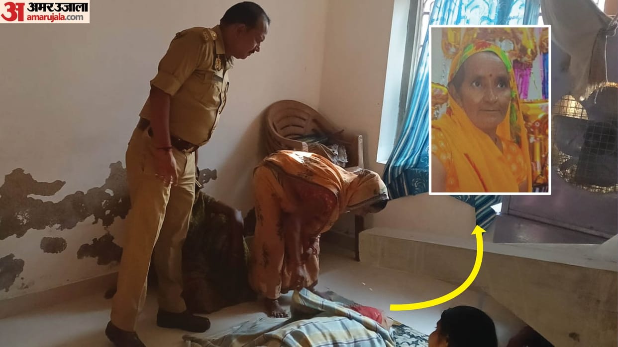 husband killed wife by hitting her with a grinding stone suspecting having an illicit relationship with son-in