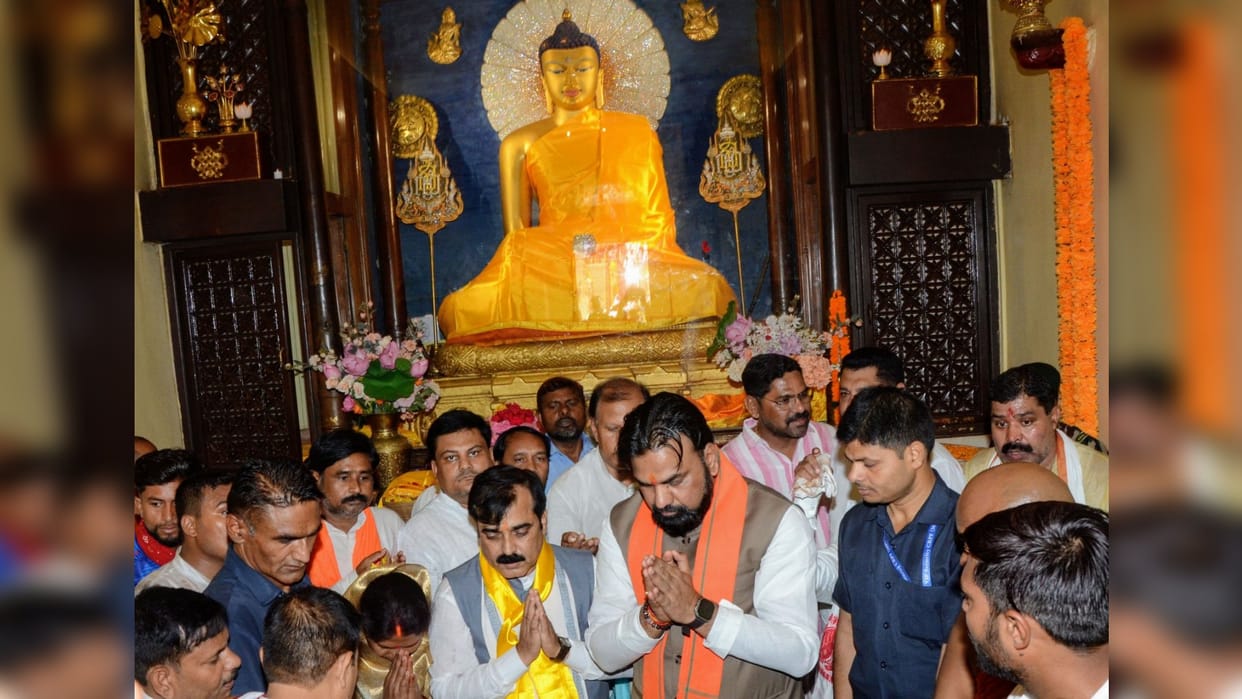Patna: Samrat Choudhary says Inspired by teachings of Buddha Modi-Nitish carved path of inclusive development
