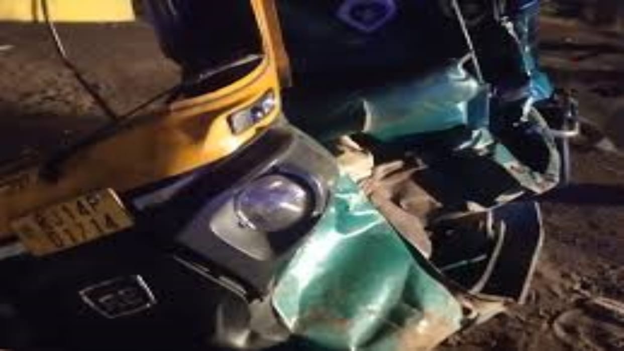 Jaipur News: A private bus hit an auto near Purani Chungi, two died during treatment