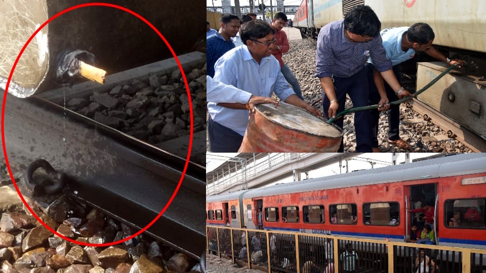 Bihar Sampark Kranti could have overturned