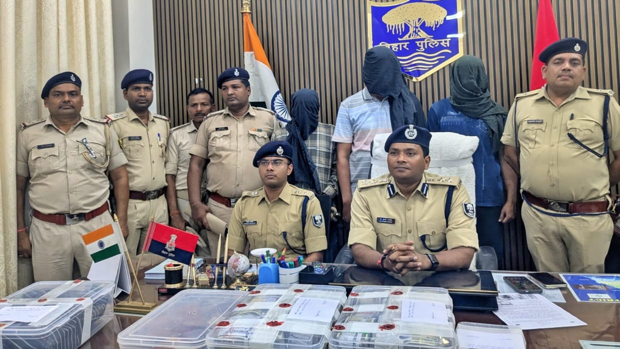 Saran: 70 lakh stolen from Hitachi Cash Management Company cash van recovered in 48 hours, 3 accused arrested