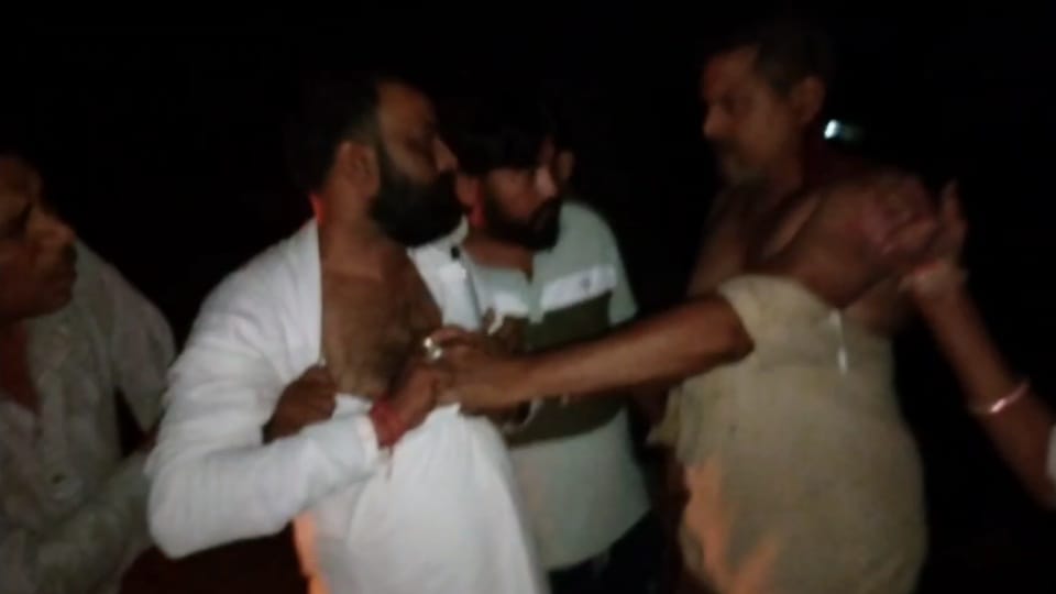 Sarpanch entered in house and beat up family one died in Narnaul
