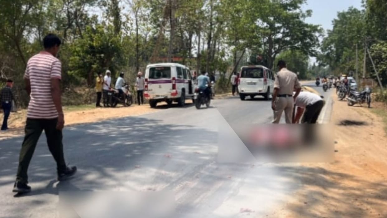 LLB student died in a collision with a capsule vehicle in Janjgir Champa