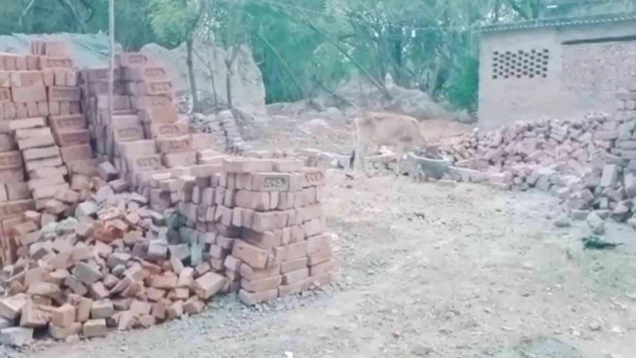 Dispute over possession of inhabited land police reached on information and started investigation