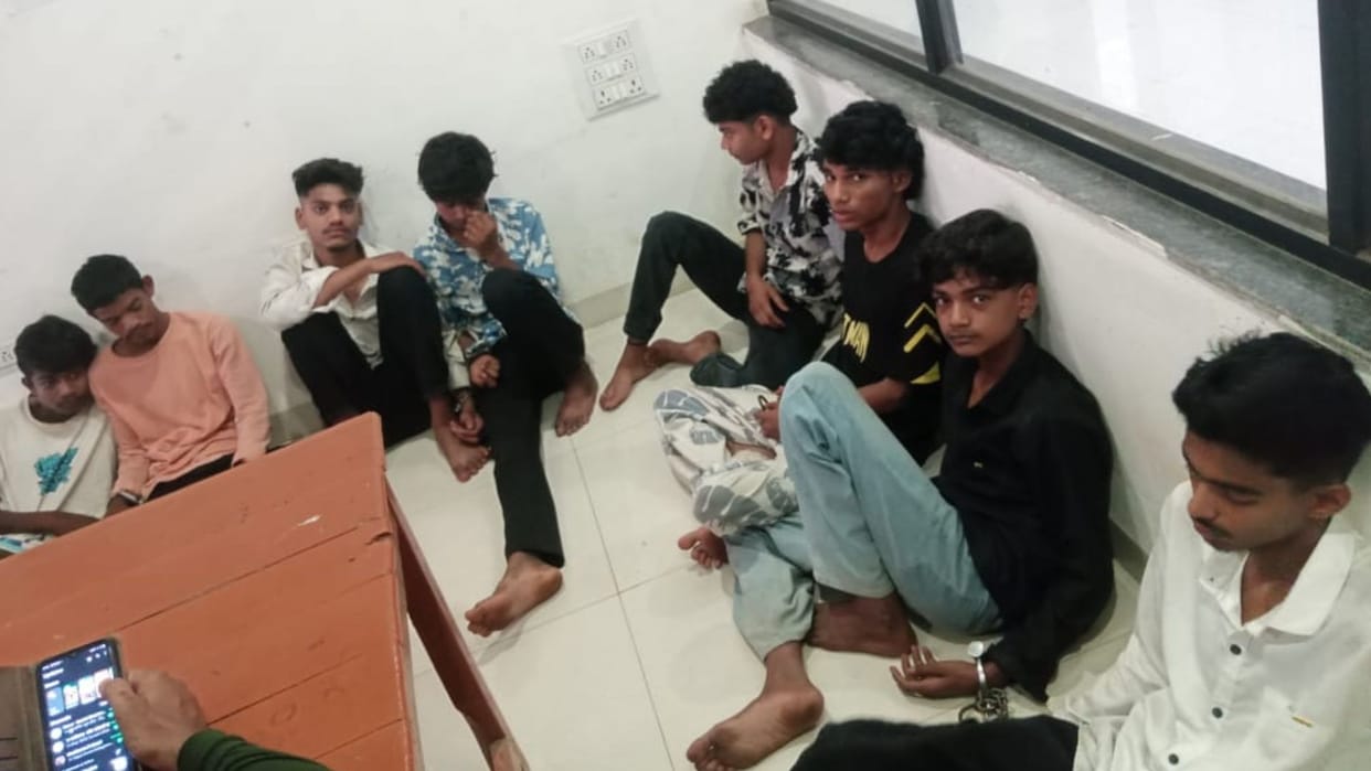 Police arrested eight accused in the case of murder of a youth in Balod