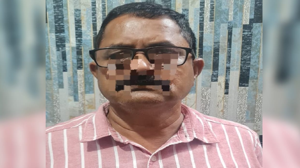 Revenue inspector arrested while taking bribe in Bareilly