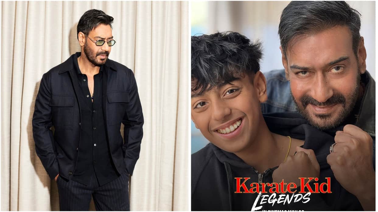 Ajay Devgn Son Yug Devgn Ready To Debut In hollywood From Movie Karate Kid Legends With His Father