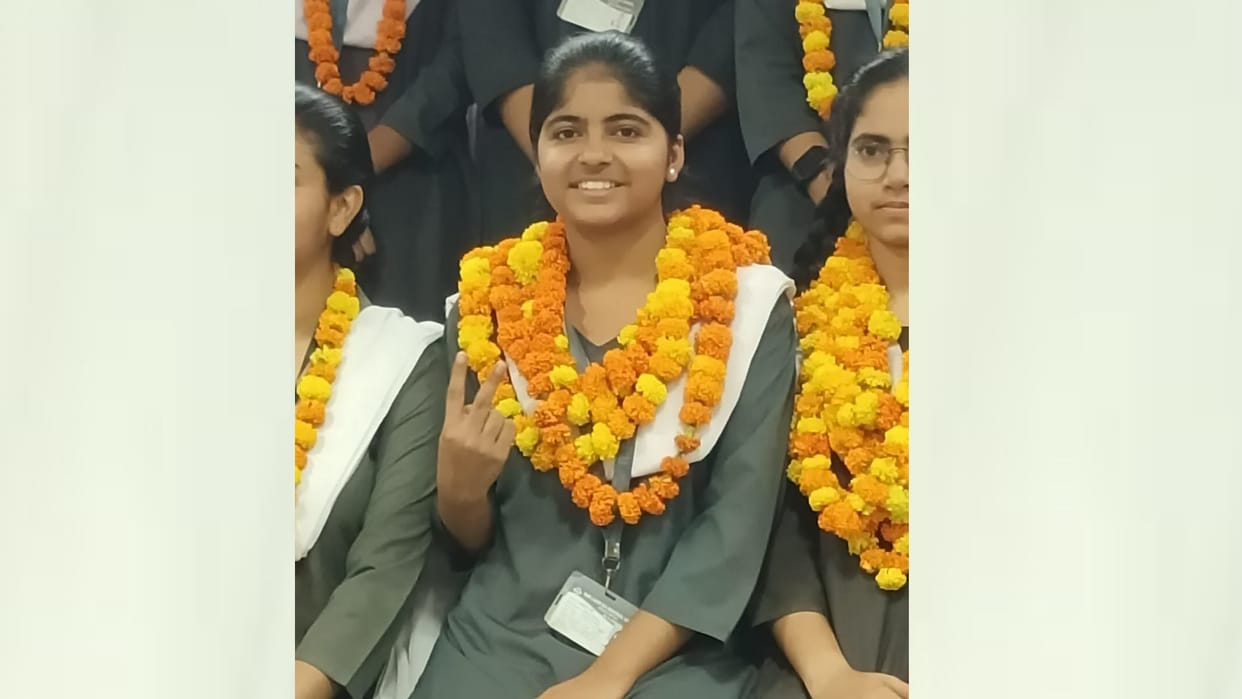 Lucknow's Anushka Rani gets 99 percent marks in Intermediate exam.