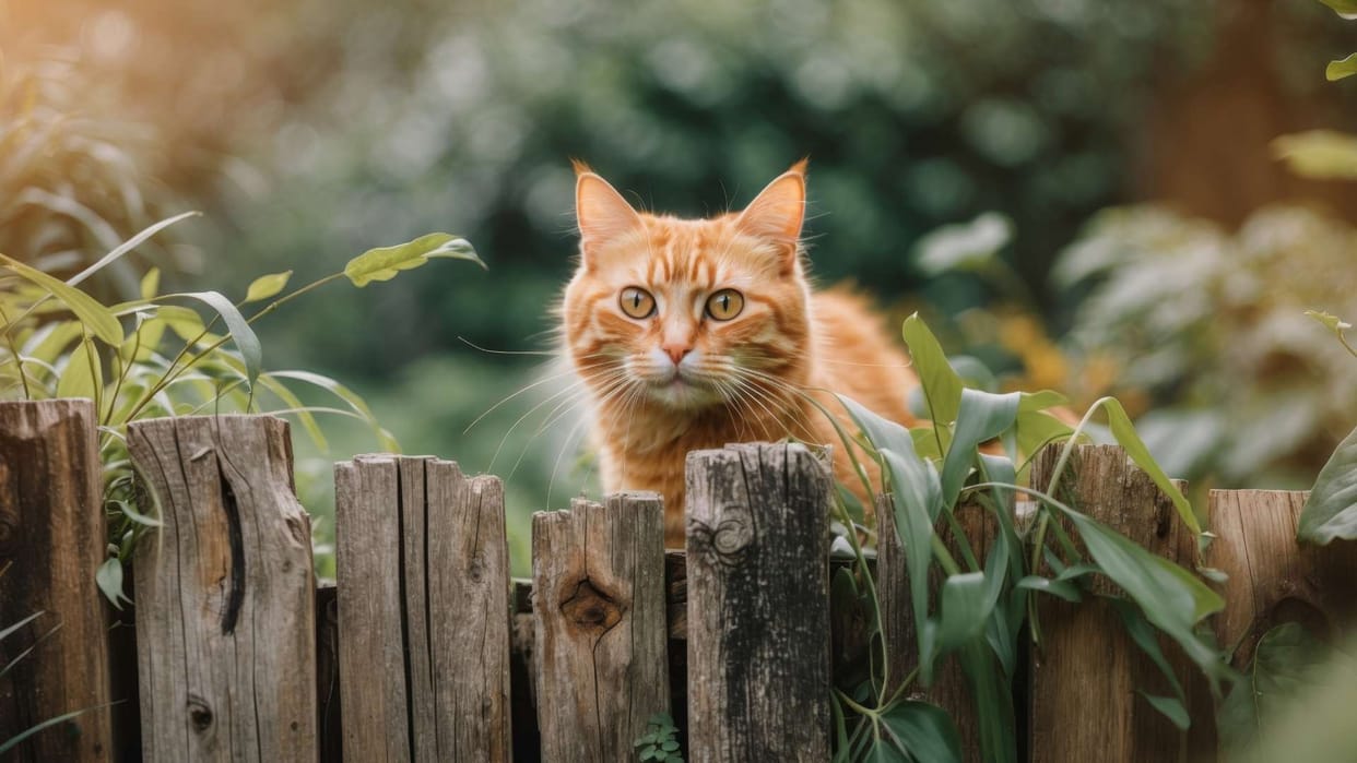 After divorce this man will take responsibility for the cats not his wife and will provide monthly expenses