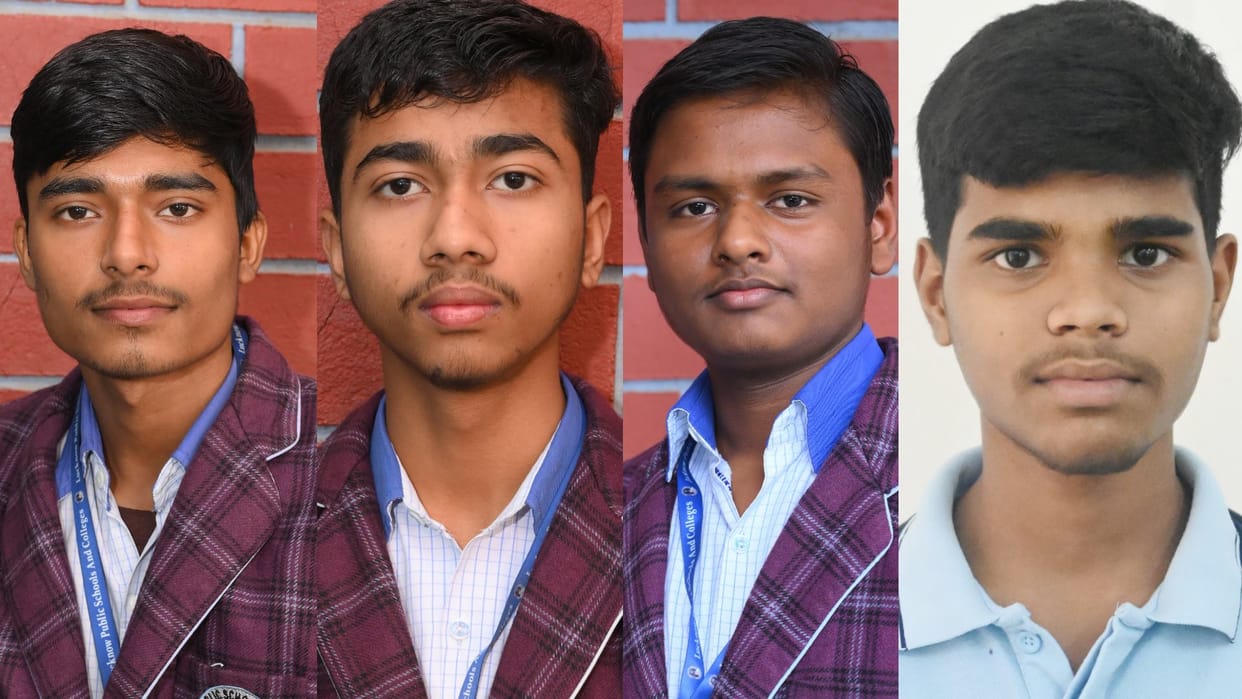 CBSE Result 2025 Sitapur: Vans Shukla tops in 12th and three students on first place in 10th.