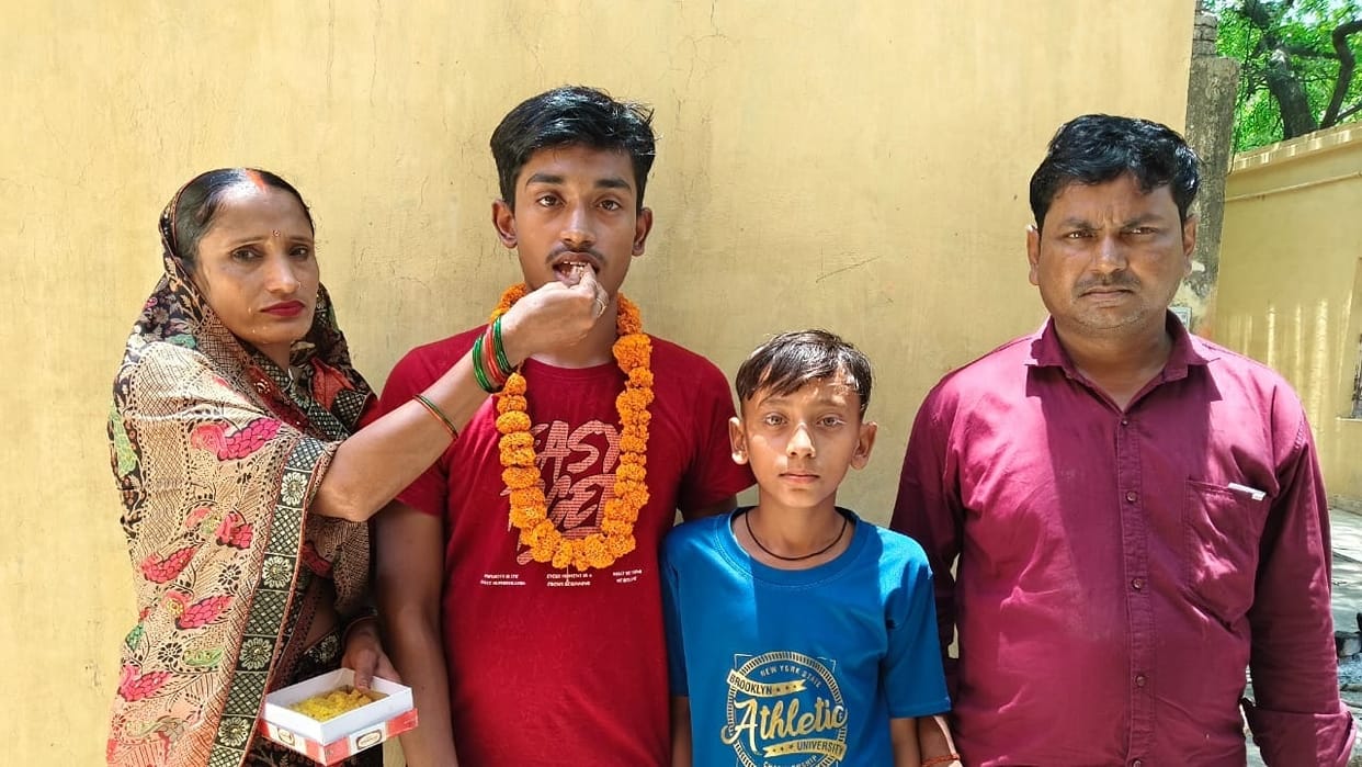 HBSE Result: Naman from Bhiwani stood 5th in class 12th in Haryana, wants to become an engineer in future