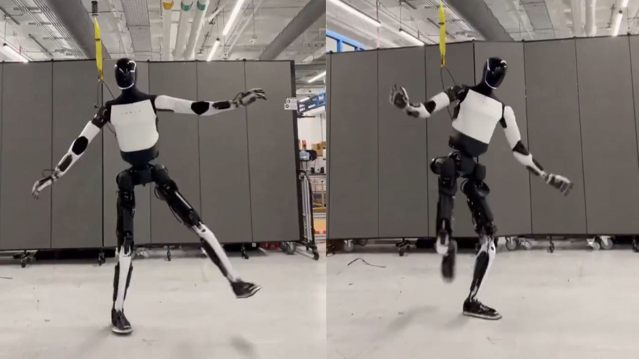 After being mocked   few days ago green  humanoid robot danced welcome President Putin