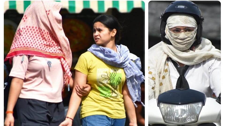 Meerut: Heat during the day, drizzle after dusty storm in the evening