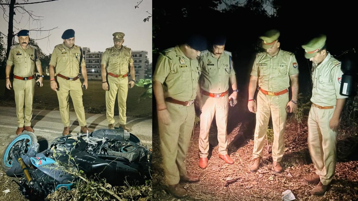 police encounter in varanasi criminal arrested and other escaped