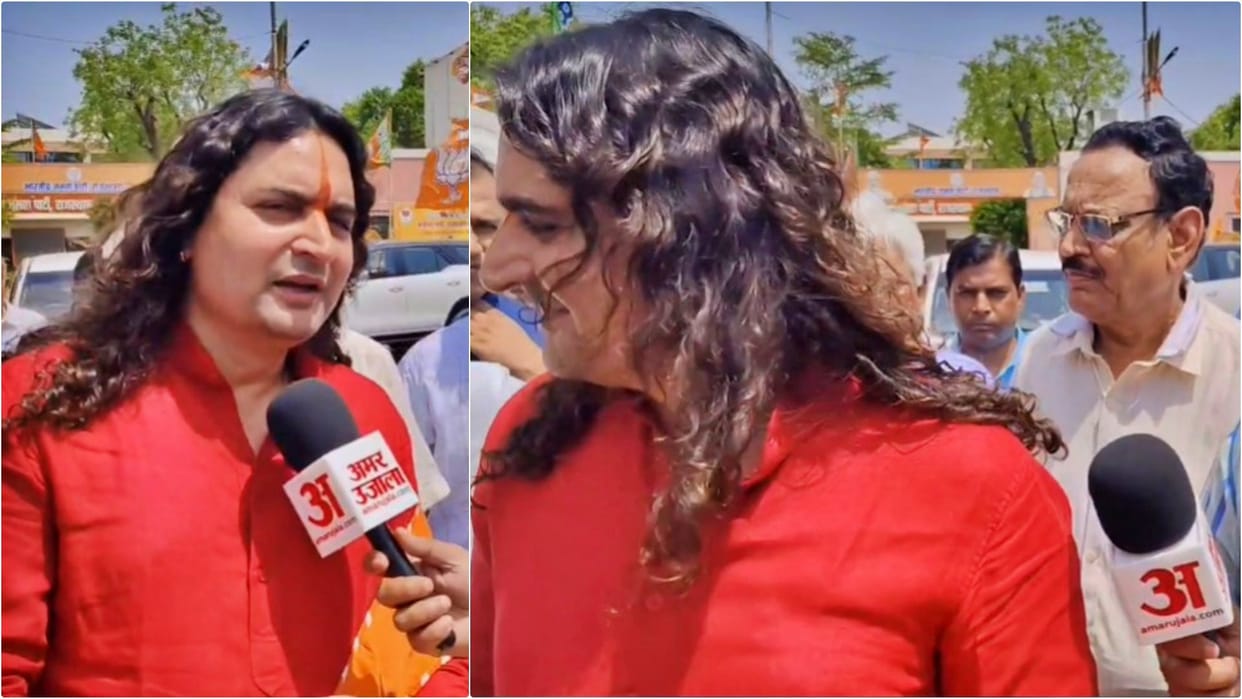 Jaipur: BJP MLA Balmukund leaves Amar Ujala mic and goes to side, Biryani name controversy, Operation Sindoor