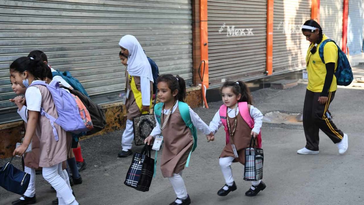 Schools reopened in Srinagar and life became normal in Reasi see photos