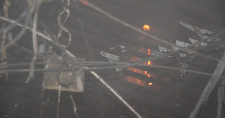 Kanpur Fire broke out in four shops in medicine market fire brigade brought it under control in three hours