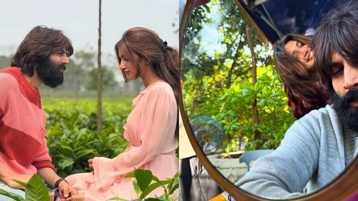 Kartik Aaryan shares adorable picture with Sreeleela will appear in their upcoming romantic film