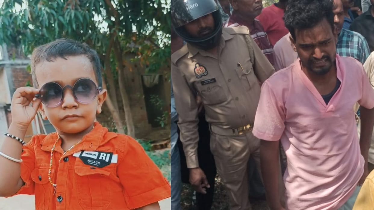 boy died and parents sister injured in road accident in bike collision with truck in jaunpur